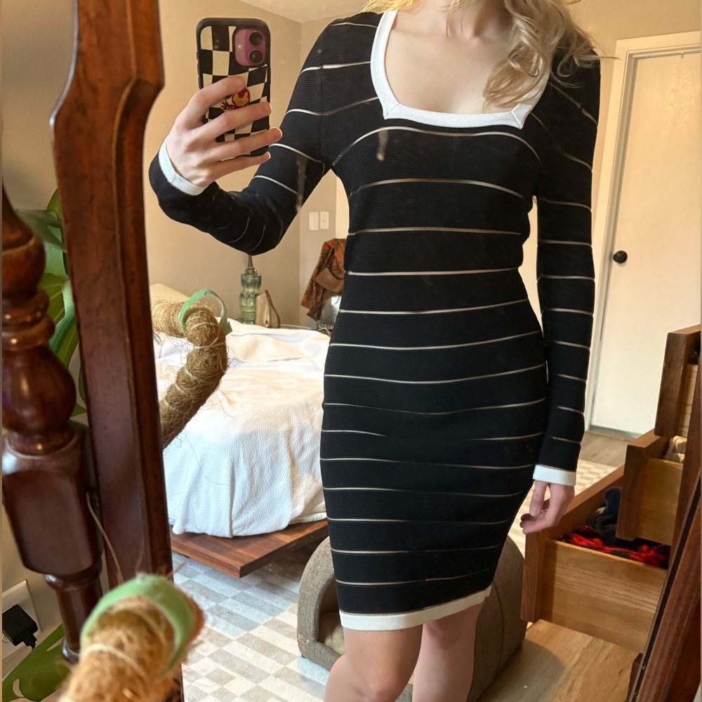 BALMAIN Sheer Bandage Dress| size 38 - Picture 13 of 13